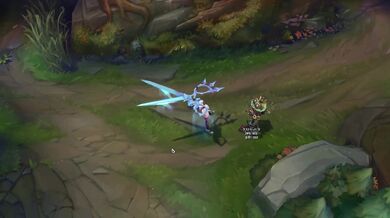 Watch out, League of Legends fans! Gwen is ready to dominate the battlefield with her sexy custom skins in this NSFW hentai PORN video