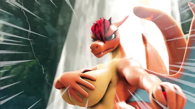 Mom and son go on an adventure to find Charizard, but when they do, they get a lot more than they bargained for
