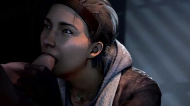 Alyx spends some quality time with Dr Freeman in his lab [SFM Maxine]