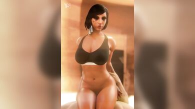 Pharahs workout got her worked up, so she needed to cool off The shower was her escape from the sweat and heat of training