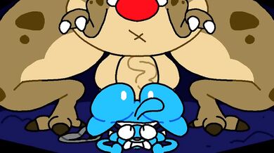 Ms Nicole takes on Mr Rex in a steamy office romp!