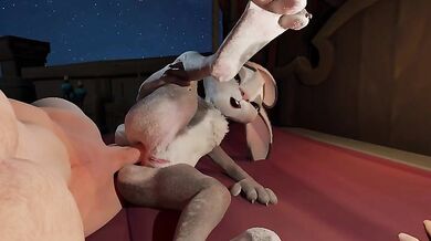 Curvy Officer Judy Hopps finally gets her long awaited anal sex, as she takes one for the team and endures the roughest ride of her life