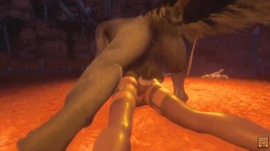 I got trapped in the werewolf lair and had to submit to their wild desires, but I wasnt ready for what happened next