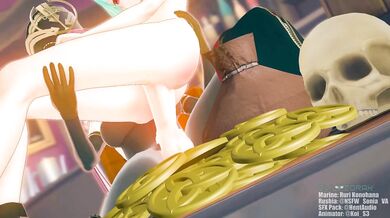 Wet Panties are a Turn On: Marine and Rushias Frenzied Love Affair on the Beach