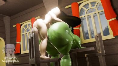 Watch the sexiest animation featuring a witch casting spells in this magical XXX porn video!