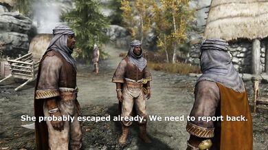 Redguard, Redguard, oh my! Watch as our protagonist chases after a sexy redguard lady in the land of Skyrim