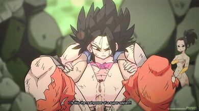Super Saiyan Sex Goddess! Caulifla and Gokus Erotic Adventure in Vegetas Palace