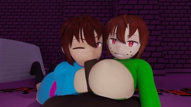 Adventure Times Frisk and Undertales Chara Go on a Sexual Adventure