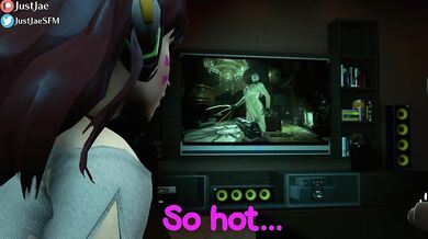 Overwatchs DVa Enjoys a Futa Fuck and Delicious Fart Eating with Lady Dimetrescu