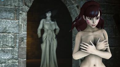 Overwatchs DVa Enjoys a Futa Fuck and Delicious Fart Eating with Lady Dimetrescu