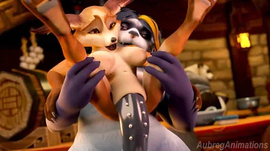 A night at the tavern with Aubrie, animated!