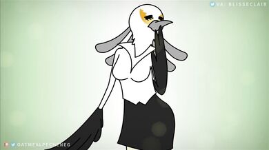 Watch as Retsuko gets fucked by her boss in the office, only to be caught in the act by her coworkers who then join in on the fun