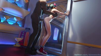 Kirikos pumping heals Naked (blacked) [Dzooworks]