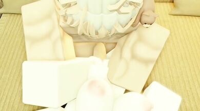 Watch hot school girls from Roblox get REQd for 5 hours straight in this porn video!