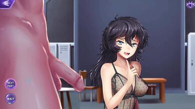 Sexy Trixie gets caught in a shelter during a gameplay session and ends up having hot 69 sex with a hunky stranger