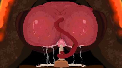 The horny centauress with the long horse tail, Onoskelis, is ready to mount her prey