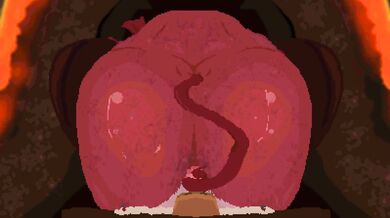 The horny centauress with the long horse tail, Onoskelis, is ready to mount her prey