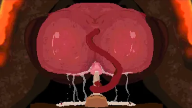 The horny centauress with the long horse tail, Onoskelis, is ready to mount her prey