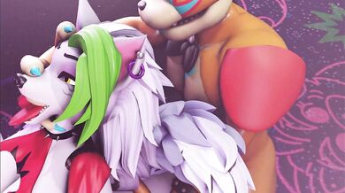 Roxanne Wolf is an animation master, and her NSFW remaster of FNAF will blow your mind!