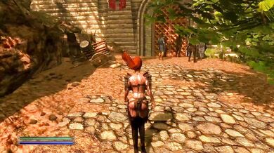 Sexy Elf Thief Gets Caught by Master Wizard in Skyrim Mod Playthrough - Part 14