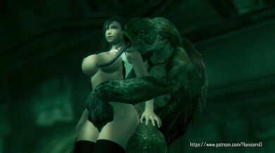 Hentai Porn: Tifa and Aerith - Game Over - HunicornD