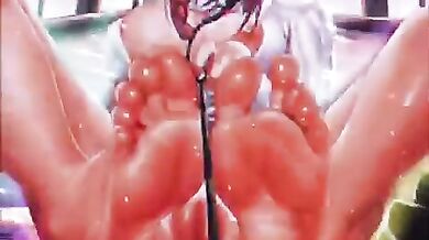 Foot Fetishist Delight! - Dont Stop HMV: The Ultimate Hentai Feet Competition