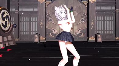 Sand Wolf Shiroko from Whimsical Merci, a MMD Hentai Video