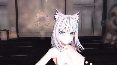 Sand Wolf Shiroko from Whimsical Merci, a MMD Hentai Video