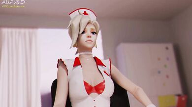 Nurse Mercys tired feet - Allfy3D