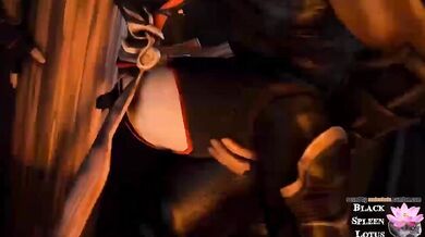 Ryu gets his momiji in the black spleen lotus once again!