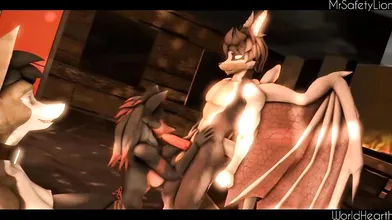 Delivering the Best Hentai to MrSafetyLions Lyin Heart in Villa Episode 3!