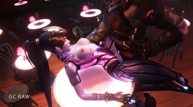 Watch the action unfold as two strangers meet in a bar and engage in a quickie that will leave you breathless!