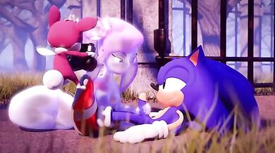 Hentai Sonic Lah Handjob Gets Gangbanged by Ganondorf!