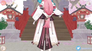 Taming the Miko and the Insect with her Wet Pussy