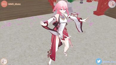 Taming the Miko and the Insect with her Wet Pussy