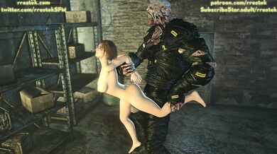 The forbidden love between the strong and independent Jill Valentine and the powerful Nemesis - Rrostek