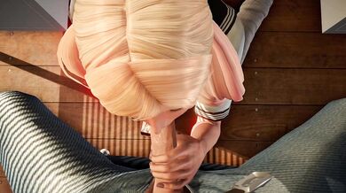 Watch as Annie takes your hard cock in her mouth and devours it with delight!