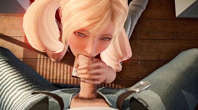 Watch as Annie takes your hard cock in her mouth and devours it with delight!