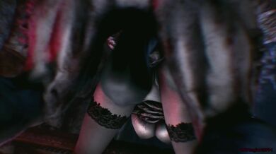 A young lady is taken by a werewolf in the forest and is for*ced to engage in several sexual acts with him, leaving her screaming in pleasure