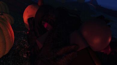 Mixed-race couple get banged by supernatural entity in virtual world