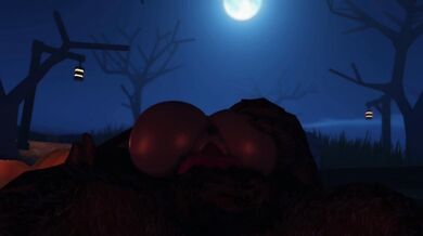 Mixed-race couple get banged by supernatural entity in virtual world