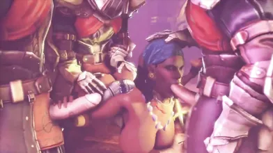 Dragon Age: Isabela Gang Bang - Jujala!
