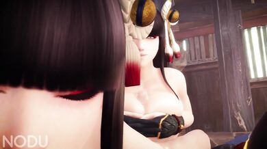 My electric boobs are shocking, And my moan is like a rocket launch! With each thrust Im hitting the high notes, My body rocking to the electro-boom