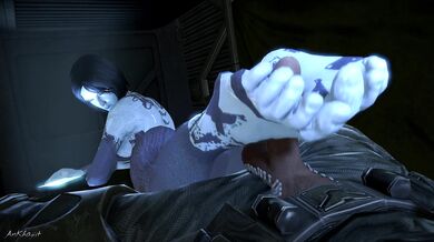 Pumas Feline Footjob - An Elder Scrolls Hentai Video with No Transparency [Khajiit]