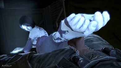 Pumas Feline Footjob - An Elder Scrolls Hentai Video with No Transparency [Khajiit]