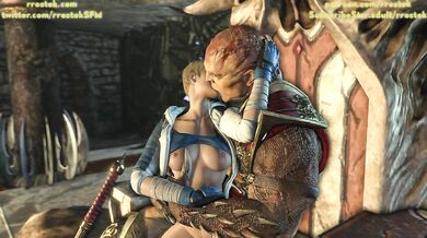 Two MMA fighters, one male and one female, engage in a steamy session of hot sex while their manager looks on with approval