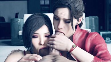 Adventures of Ada Wong and Claire Redfield in the Darkness with Leon Scott Kennedy