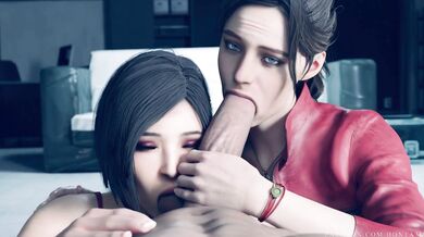 Adventures of Ada Wong and Claire Redfield in the Darkness with Leon Scott Kennedy