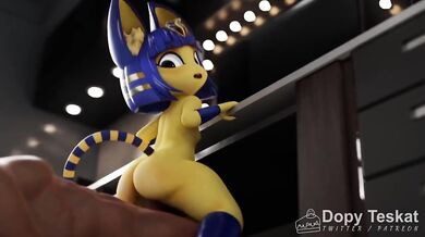 The sexy Ankhara and her hot fan are up for a fun-filled ride Will Dopy Teskat be able to keep up with their wild moves?