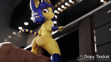 The sexy Ankhara and her hot fan are up for a fun-filled ride Will Dopy Teskat be able to keep up with their wild moves?